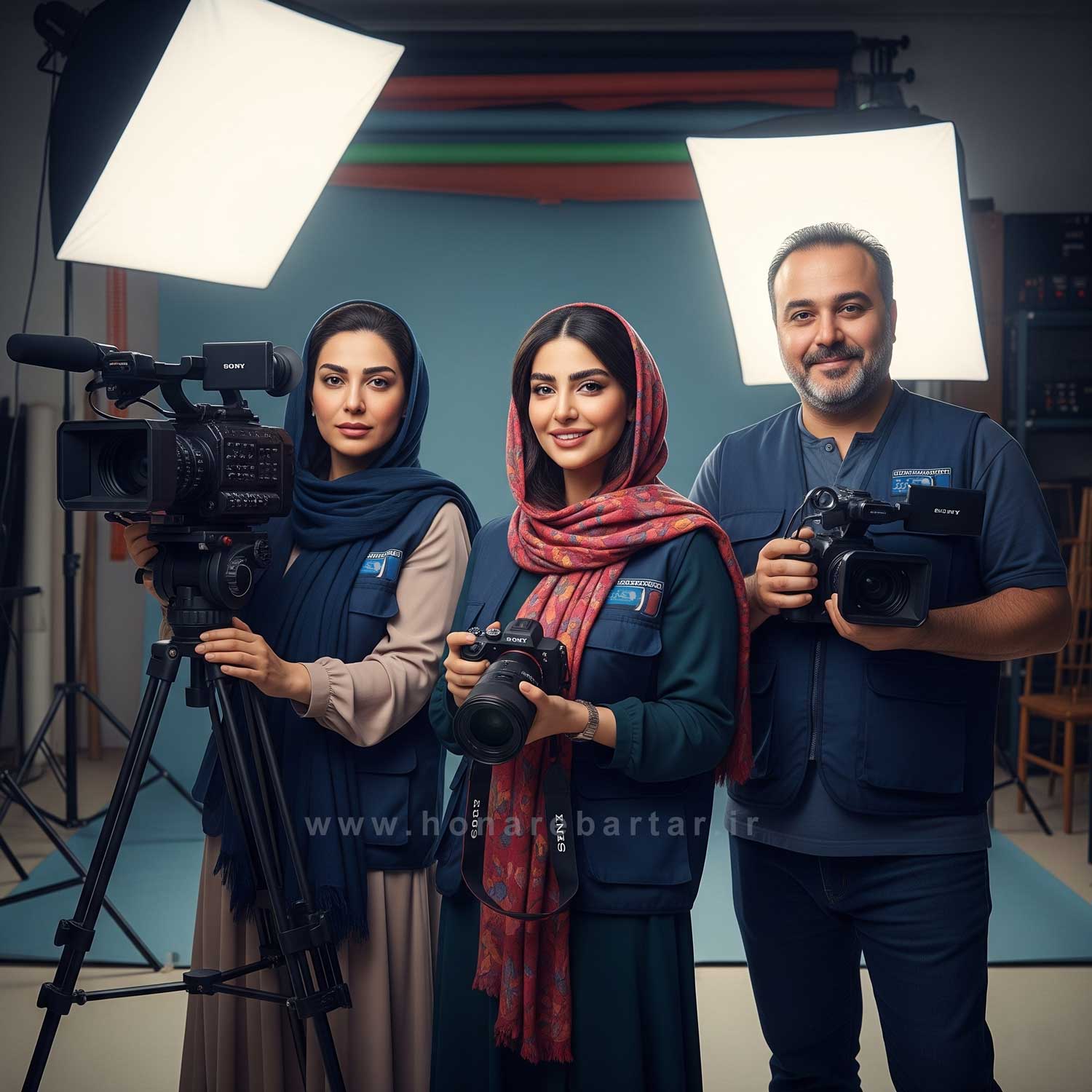 فیلمبرداری تبلیغاتی در اصفهان با یک تیم حرفه ای