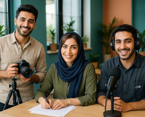 تیم تولید محتوا